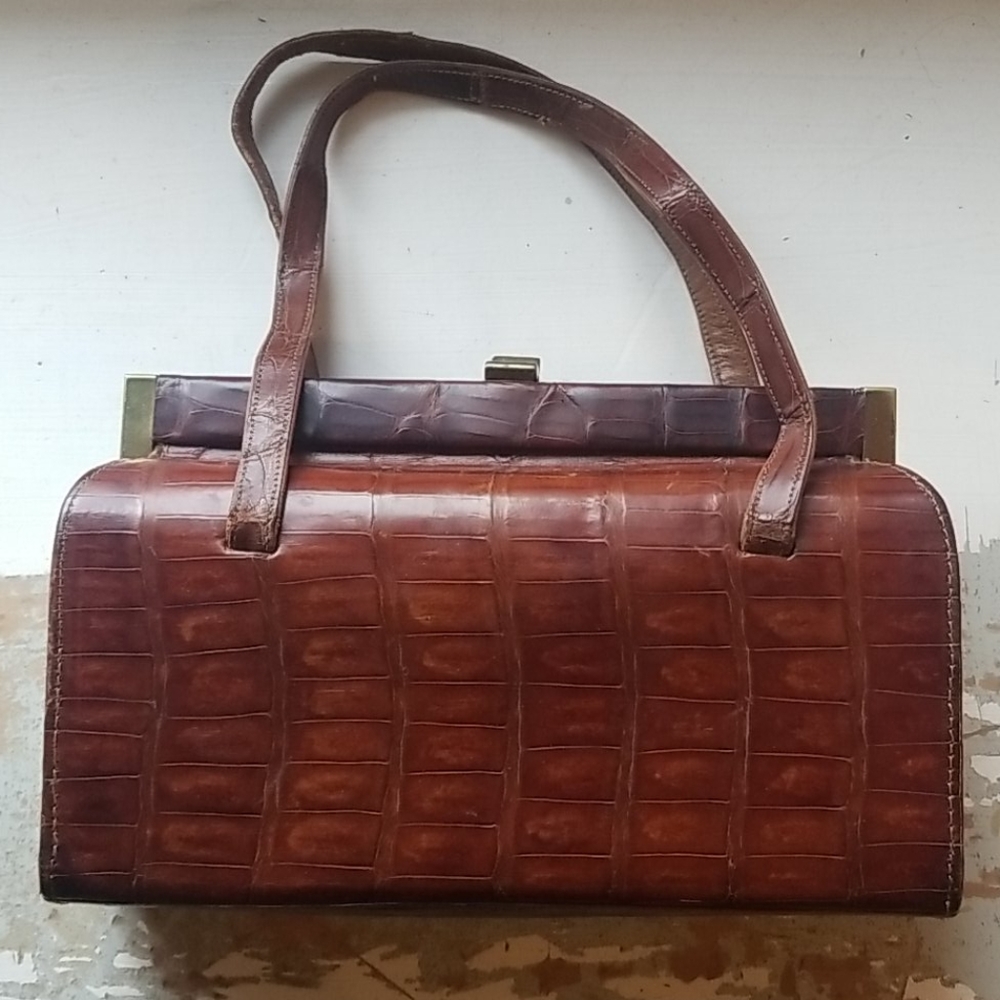 Vintage REPTILE Handbag